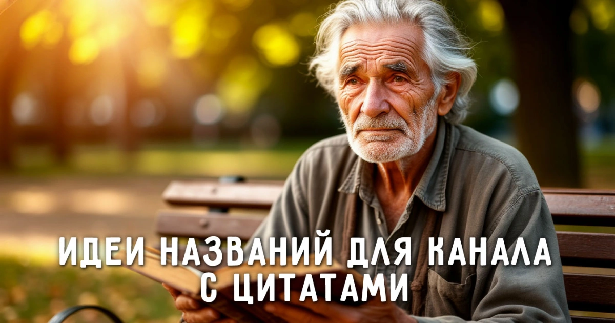 Идеи названий для телеграм канала с цитатами