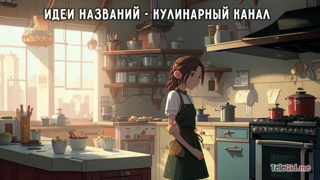 Идеи для названий тг канала с кулинарными рецептами