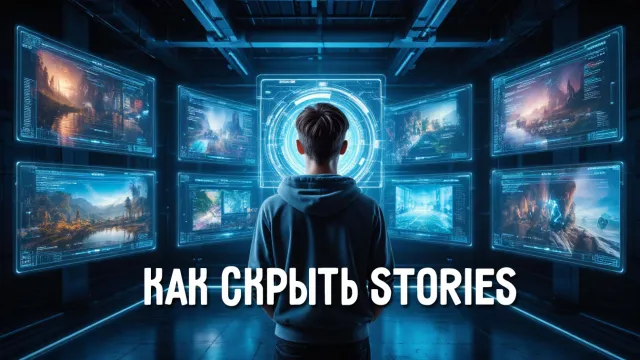Как скрыть истории с главного экрана?