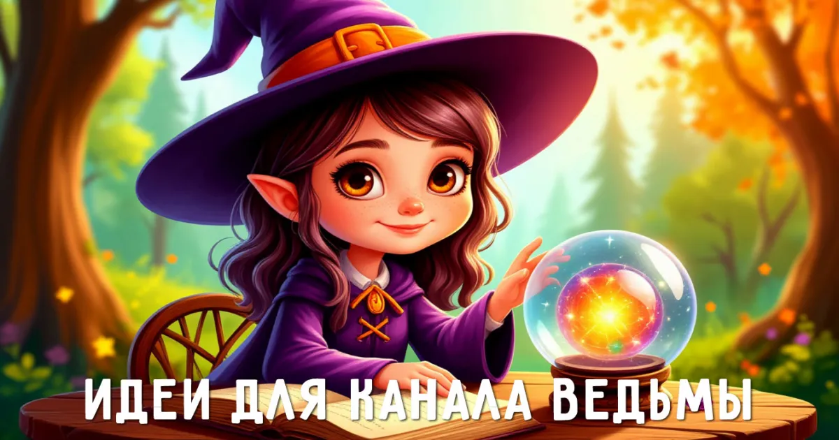 Как назвать Telegram-канал ведьмы: 90 идей от магии до мемов