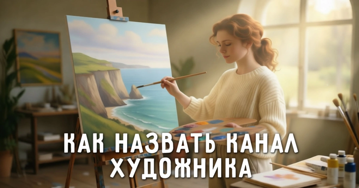 400+ идей для названия канала художника или канала с рисунками