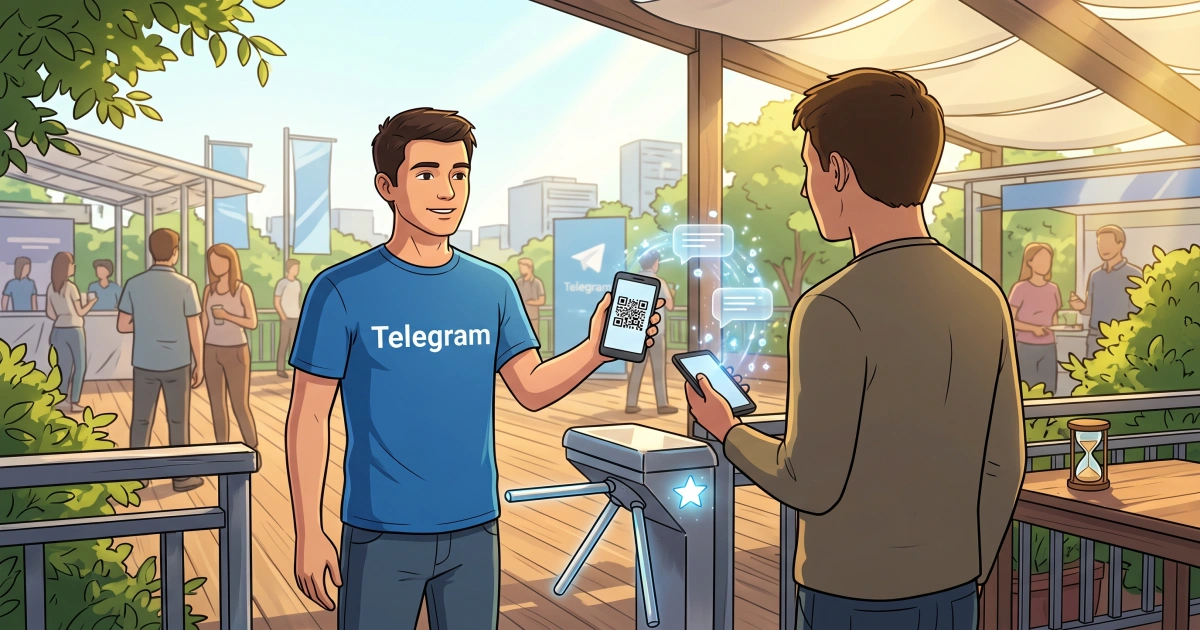 Telegram тестирует бесплатный вход в чат по специальному QR-коду