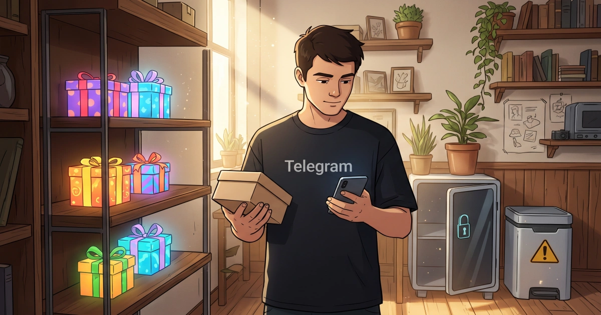 Telegram тестирует удаление обычных подарков без возврата звёзд
