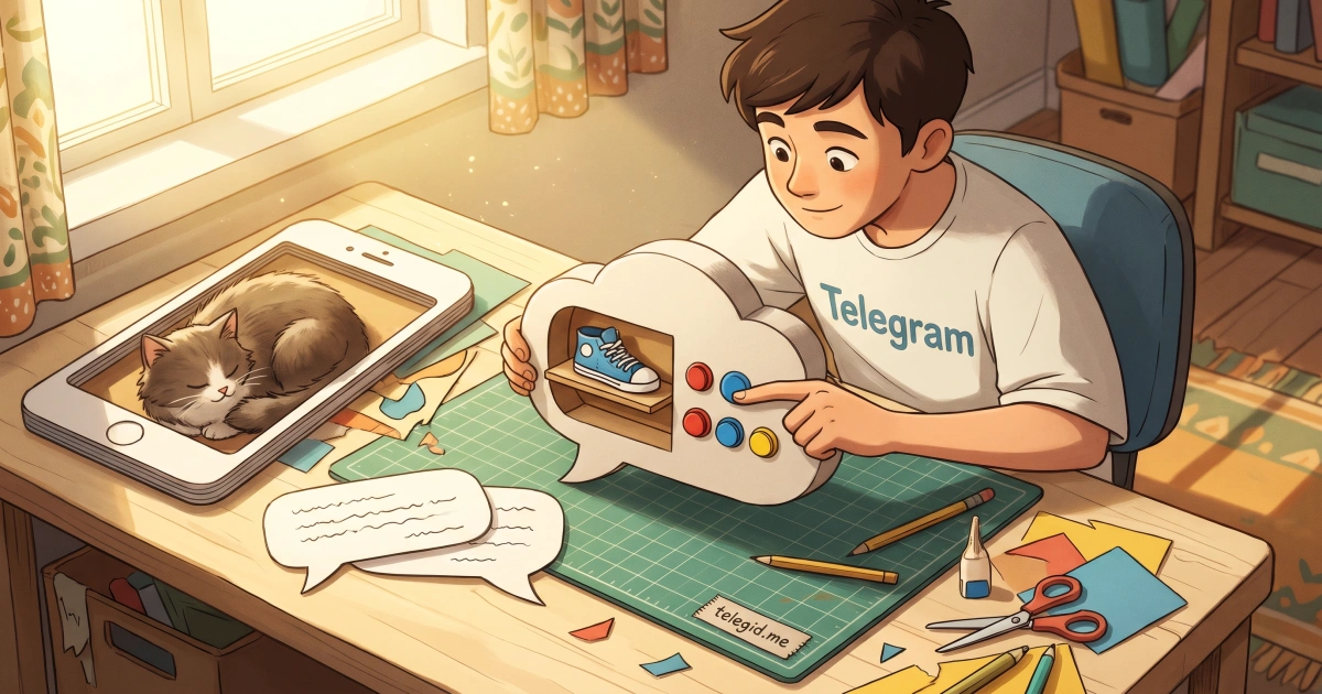 В бета-версии Telegram для Android заработали интерактивные сообщения