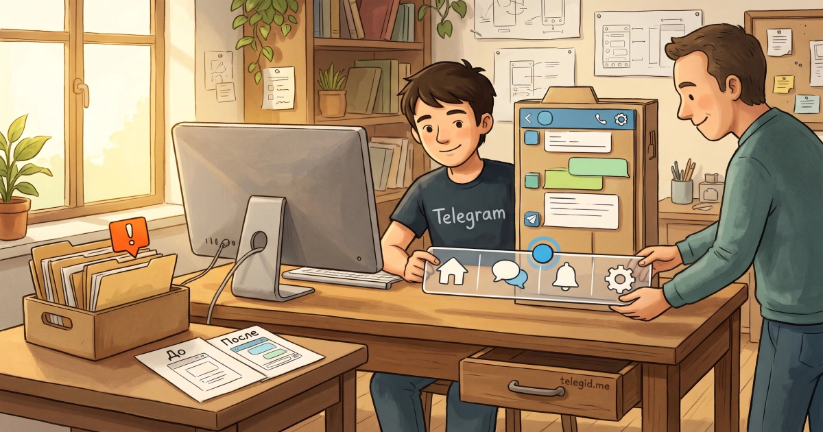 В Telegram для macOS приняли новую панель вкладок от стороннего разработчика