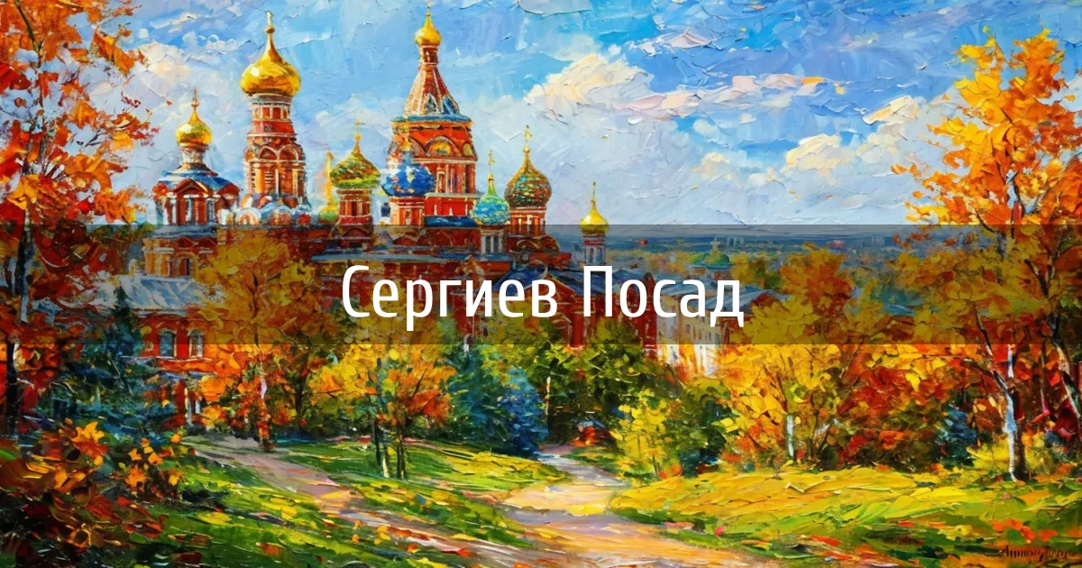 Чаты и каналы города Сергиев Посад