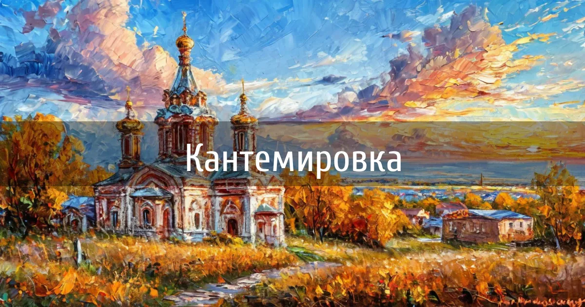 Чаты и каналы города Кантемировка