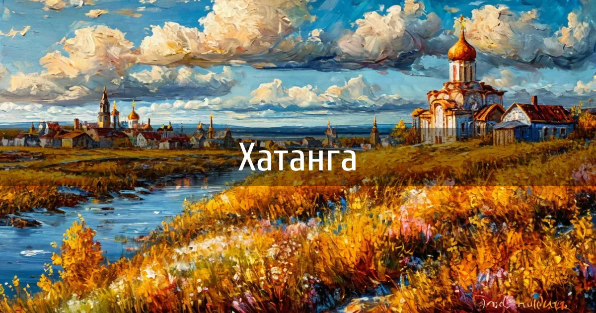 Чаты и каналы города Хатанга