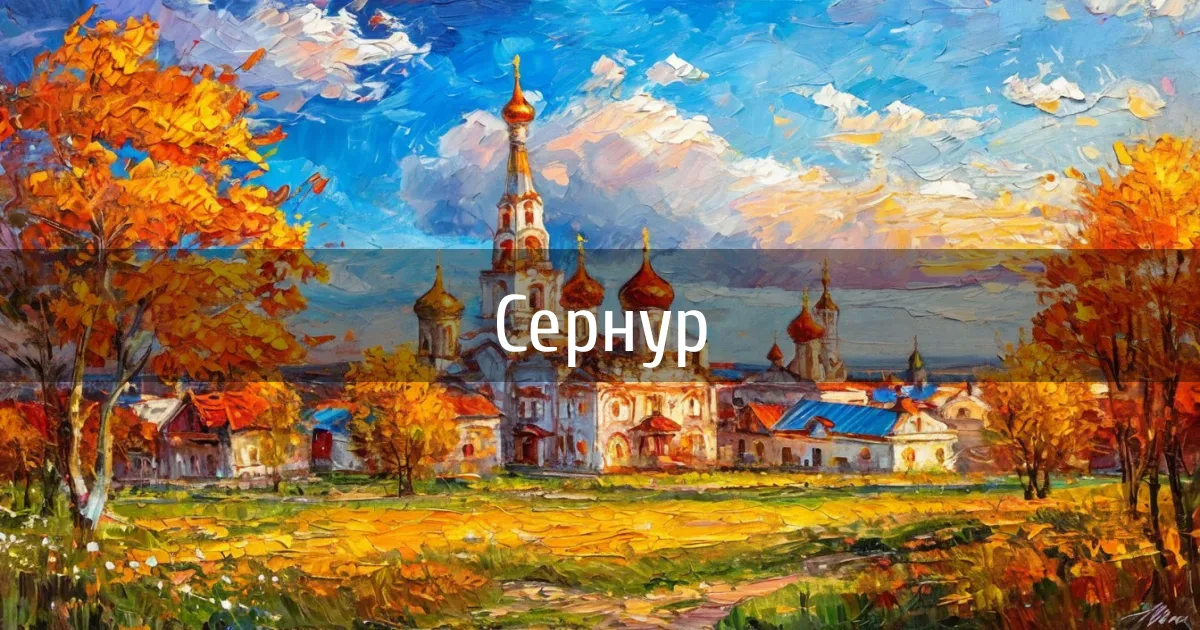 Чаты и каналы города Сернур