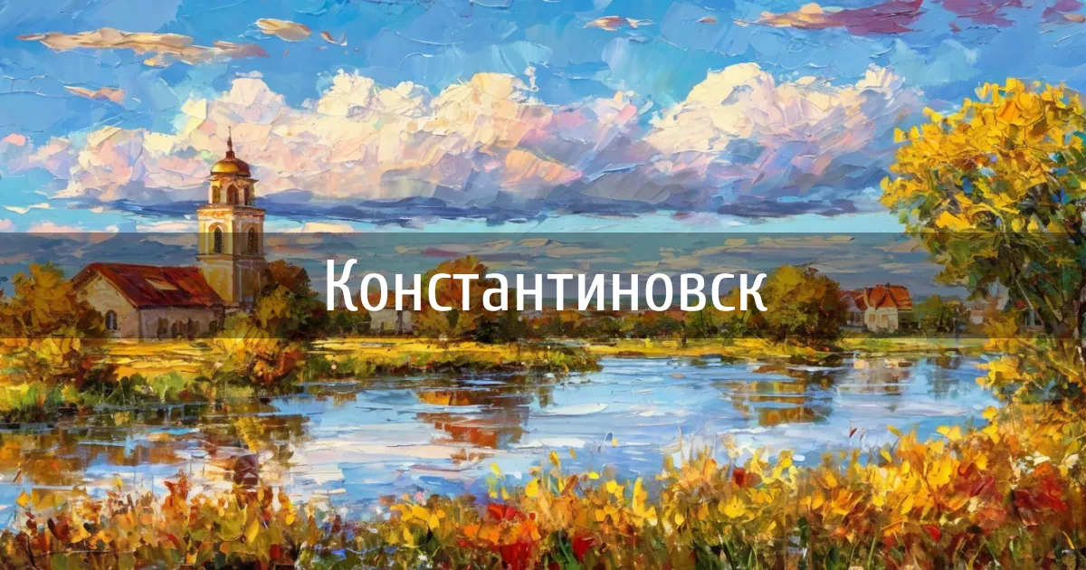 Чаты и каналы города Константиновск
