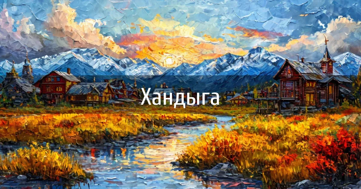Чаты и каналы города Хандыга