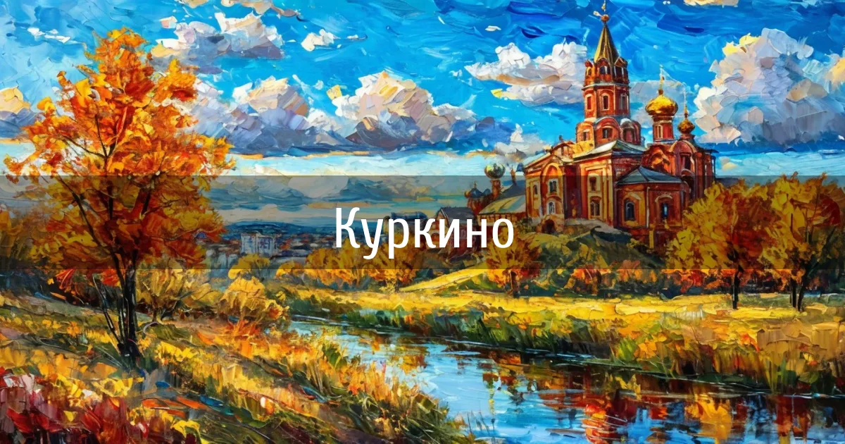 Каналы города Куркино