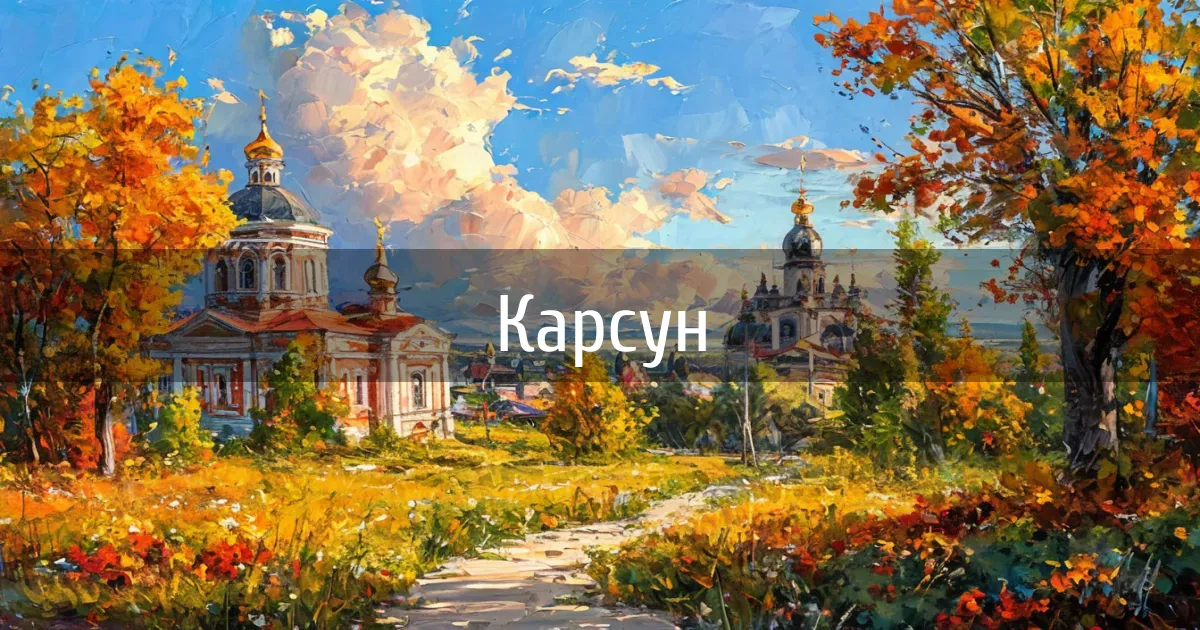 Чаты и каналы города Карсун