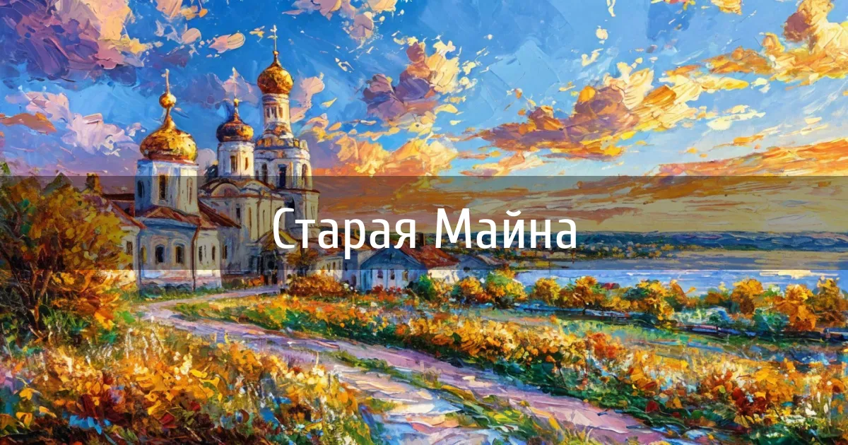 Чаты и каналы города Старая Майна
