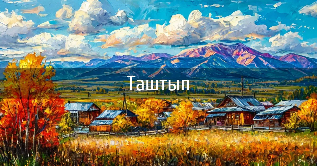 Чаты и каналы города Таштып