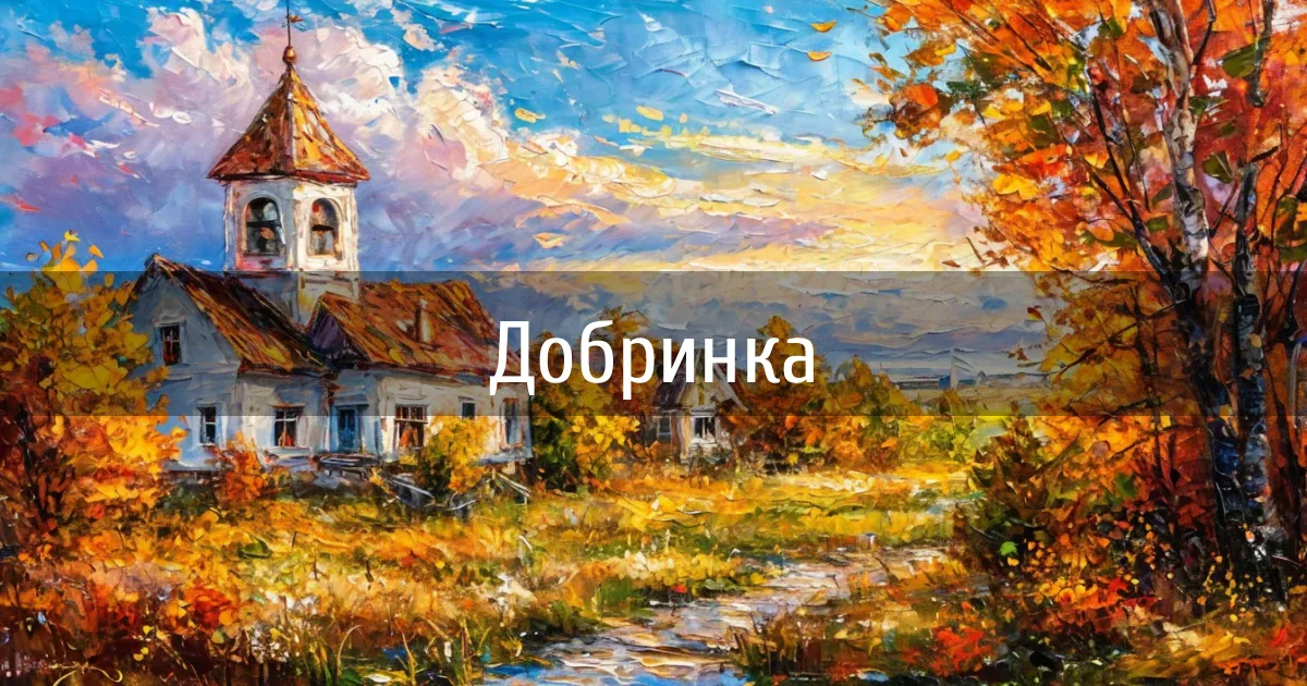 Чаты и каналы города Добринка