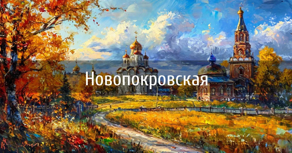 Чаты и каналы города Новопокровская