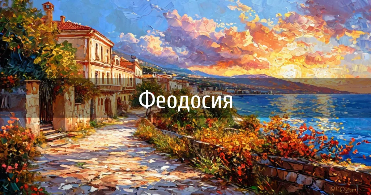 Чаты и каналы города Феодосия