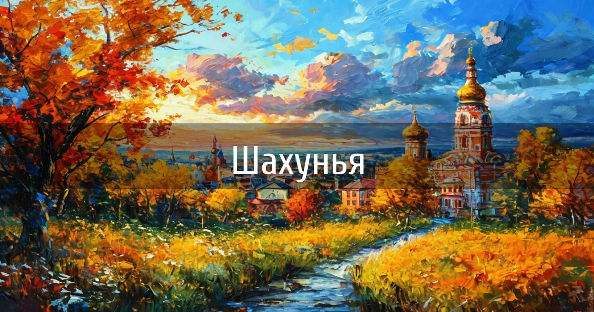 Чаты и каналы города Шахунья