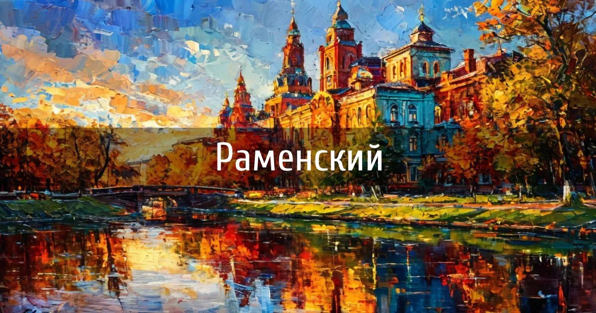 Чаты и каналы города Раменский