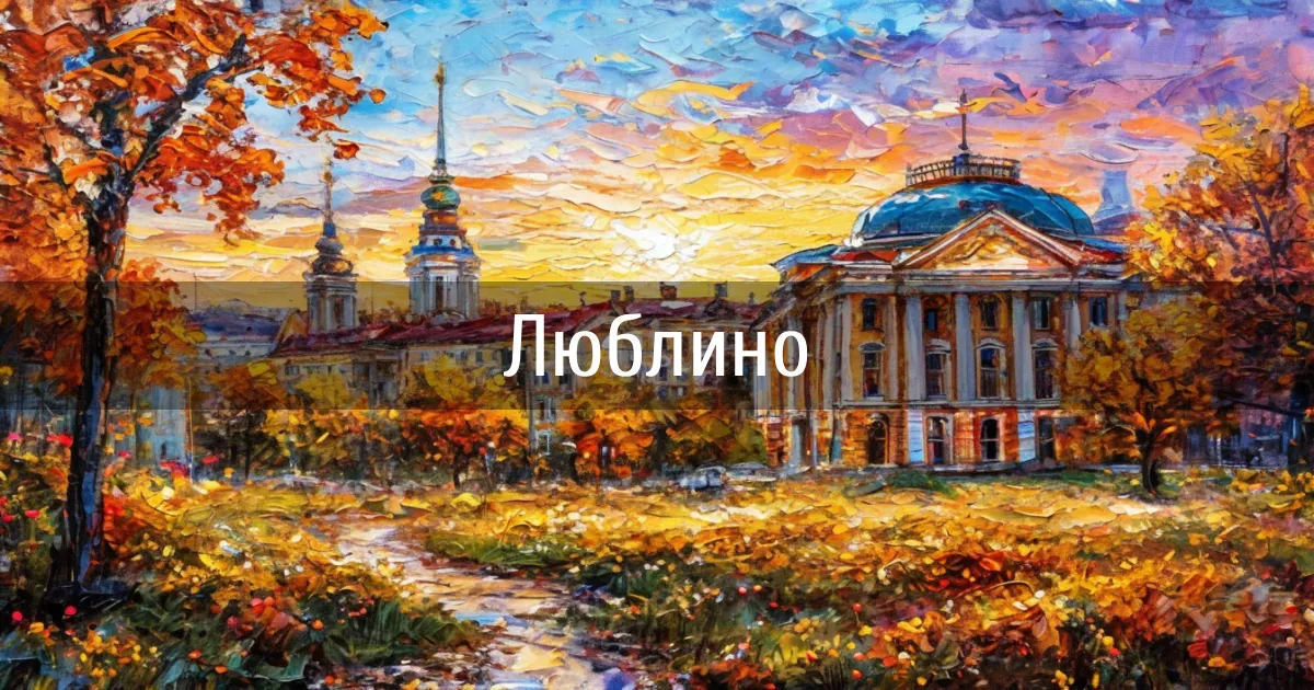 Чаты и каналы города Люблино