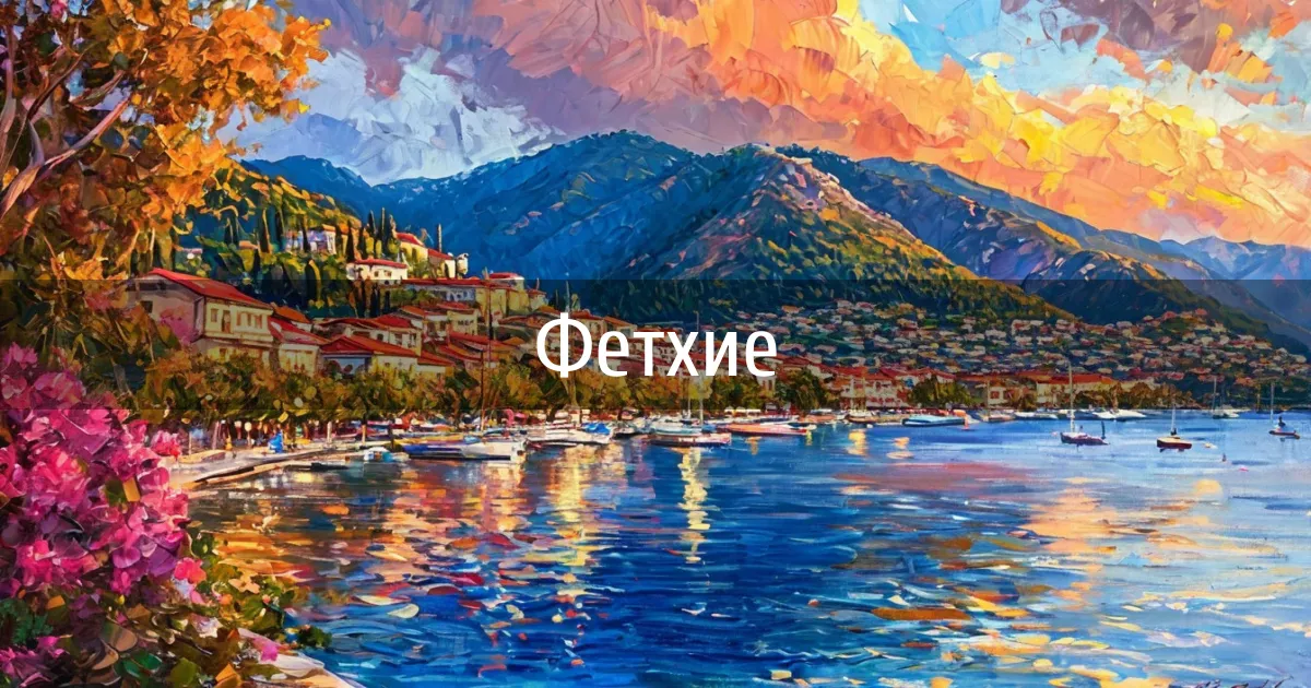 Чаты и каналы города Фетхие