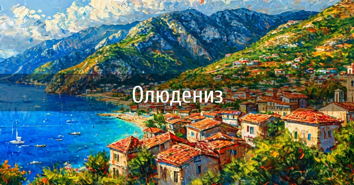 Чаты и каналы города Олюдениз