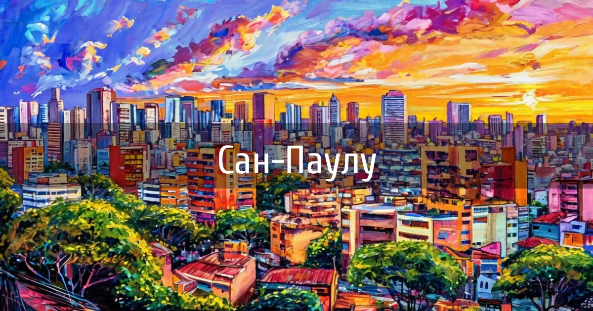 Чаты и каналы города Сан-Паулу