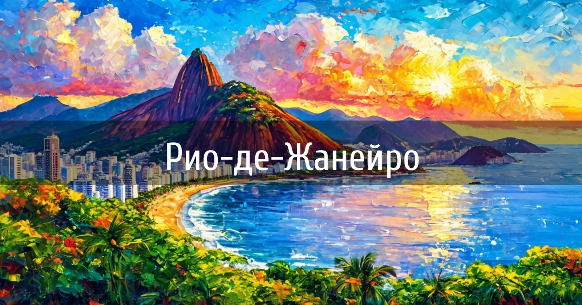 Чаты и каналы города Рио-де-Жанейро