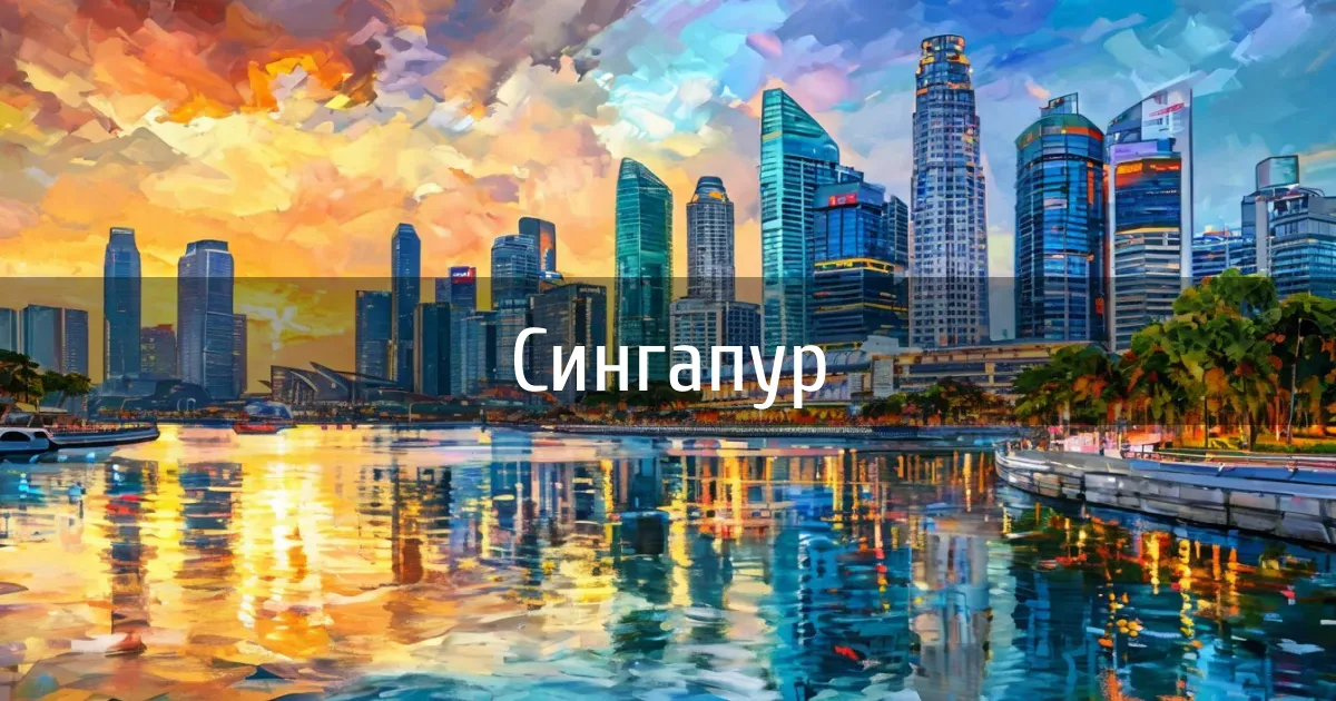 Каналы страны Сингапур