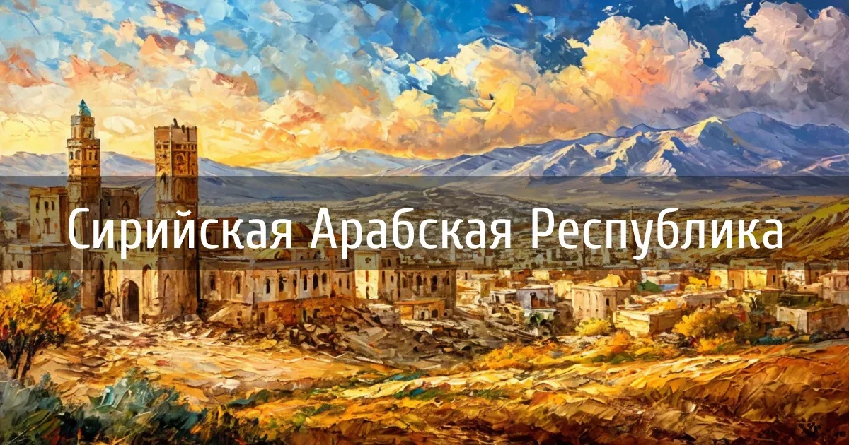 Чаты и каналы страны Сирийская Арабская Республика