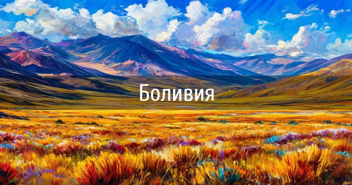 Каналы страны Боливия