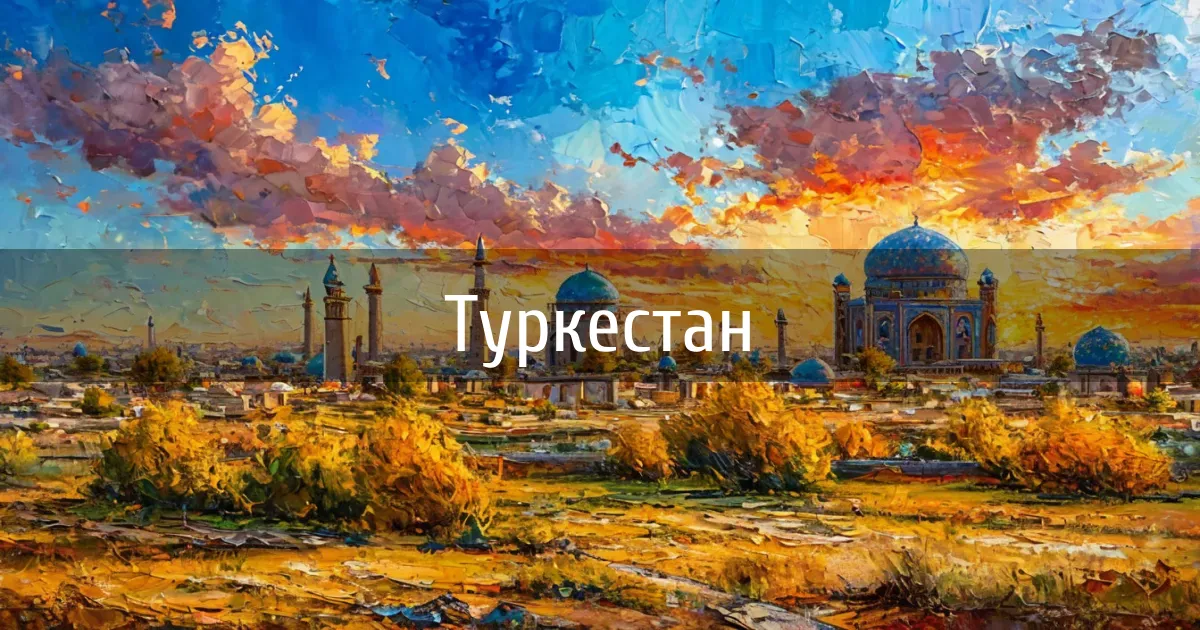 Чаты и каналы города Туркестан
