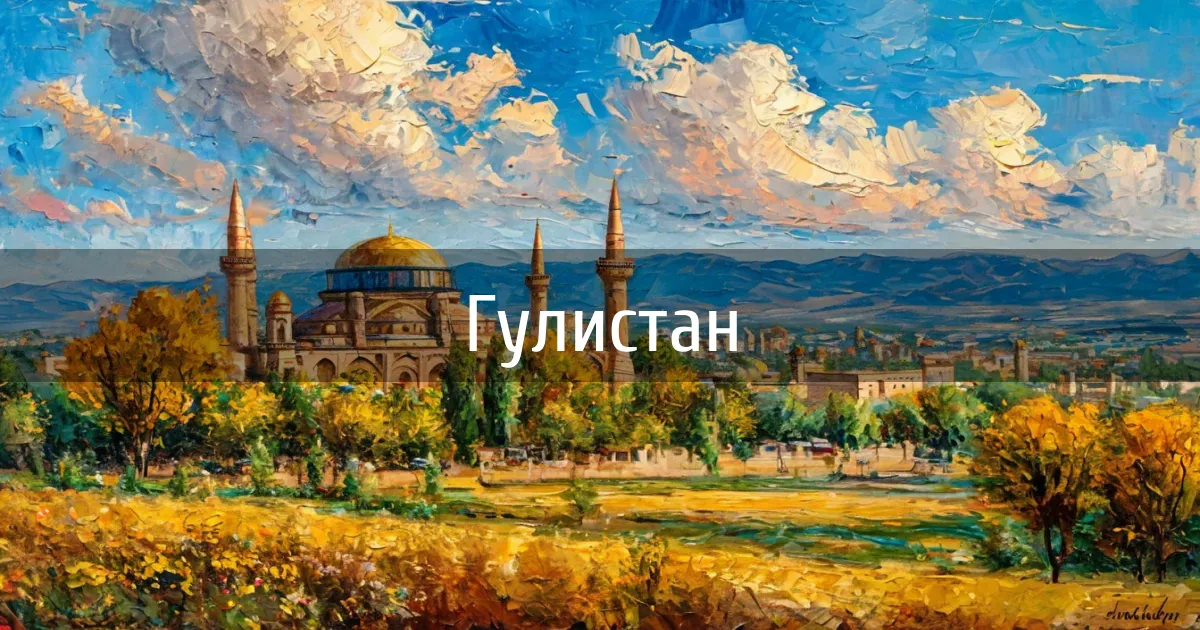 Чаты и каналы города Гулистан