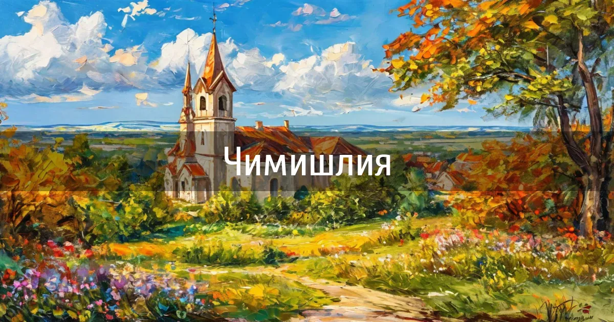 Каналы города Чимишлия