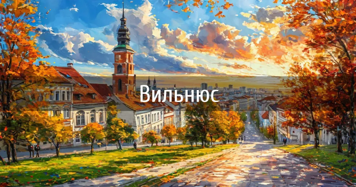 Чаты и каналы города Вильнюс