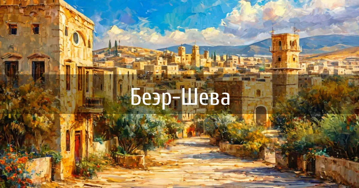 Чаты и каналы города Беэр-Шева