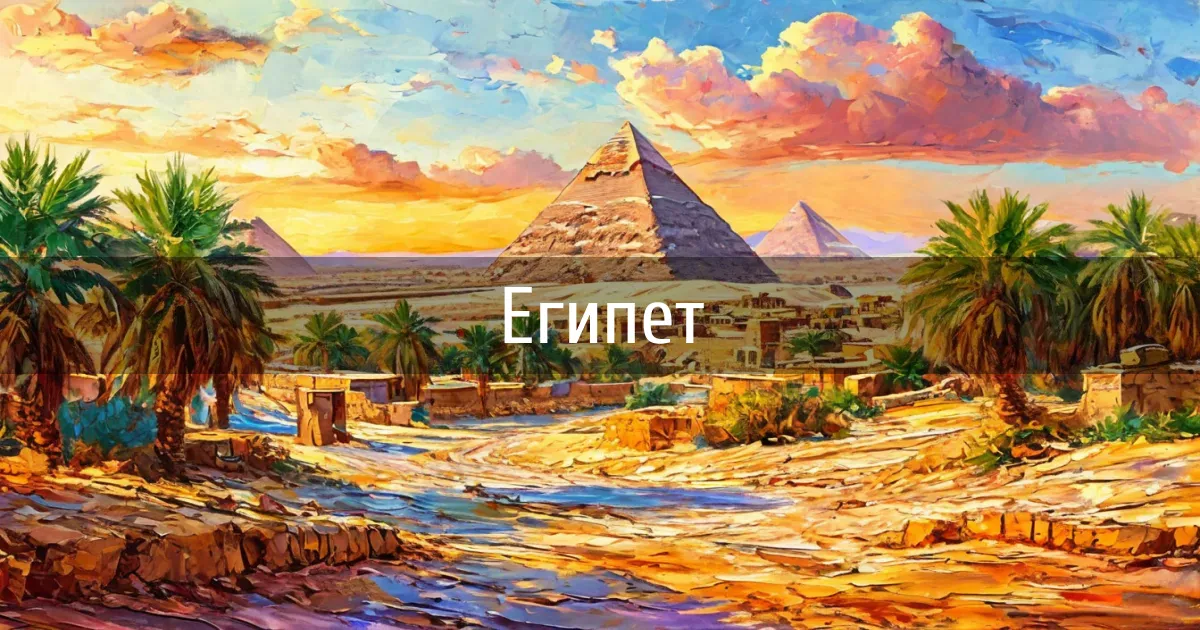 Каналы страны Египет