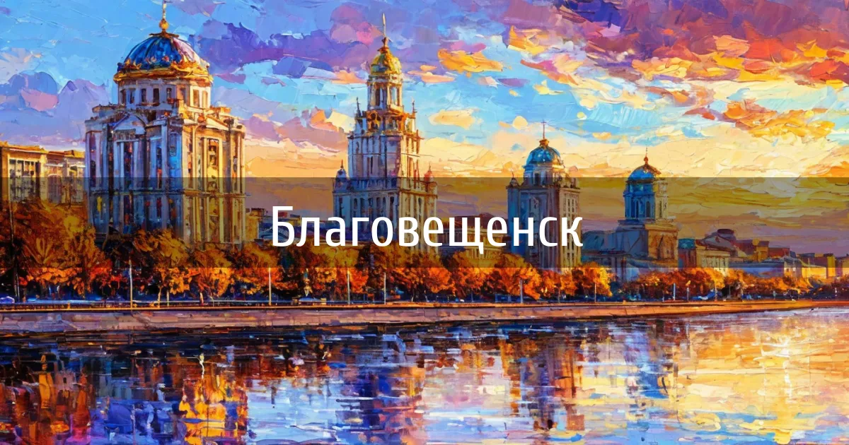 Чаты, каналы и боты города Благовещенск