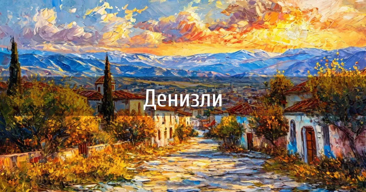 Чаты и каналы города Денизли