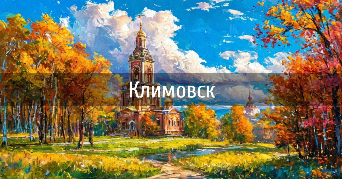 Чаты и каналы города Климовск