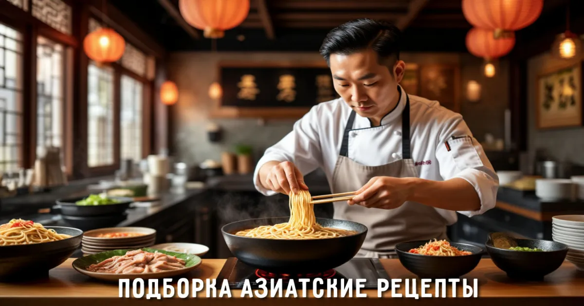 Азиатские рецепты в TG: готовим дома
